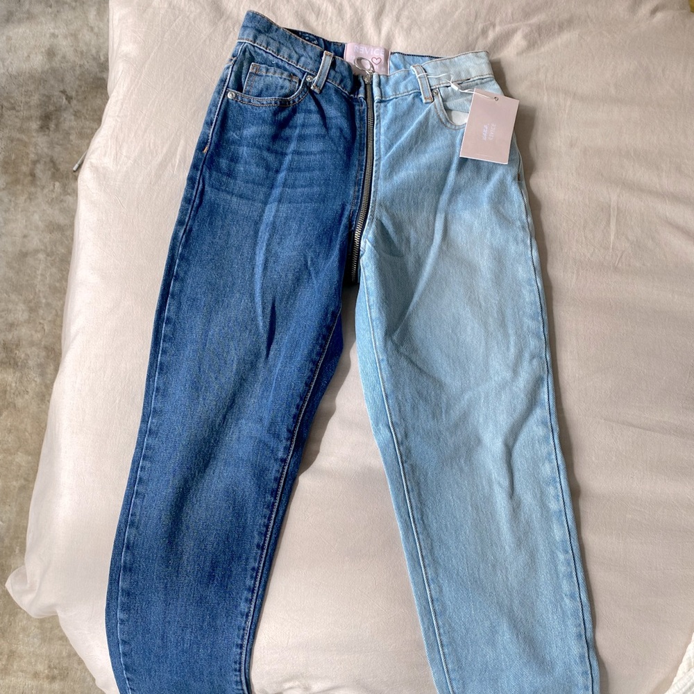REVICE Denim Jeans - Yin Yang Crops